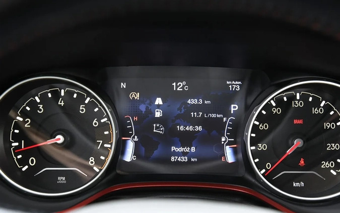 Jeep Compass cena 89900 przebieg: 87433, rok produkcji 2019 z Jawor małe 326